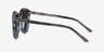 Luminance Striped AcetateSunglass Frames from EyeBuyDirect, Side View