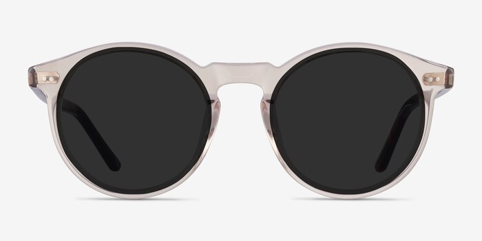 Luminance Champagne Acetate Sunglass Frames from EyeBuyDirect