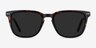 City Tortoise Green AcetateSunglass Frames from EyeBuyDirect, Front View