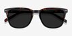 City Tortoise Green AcetateSunglass Frames from EyeBuyDirect, Closed View