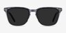 City Striped AcetateSunglass Frames from EyeBuyDirect, Front View