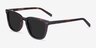 City Tortoise AcetateSunglass Frames from EyeBuyDirect, Angle View