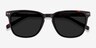 City Tortoise AcetateSunglass Frames from EyeBuyDirect, Closed View
