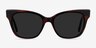 Sun Cachet Tortoise AcetateSunglass Frames from EyeBuyDirect, Front View