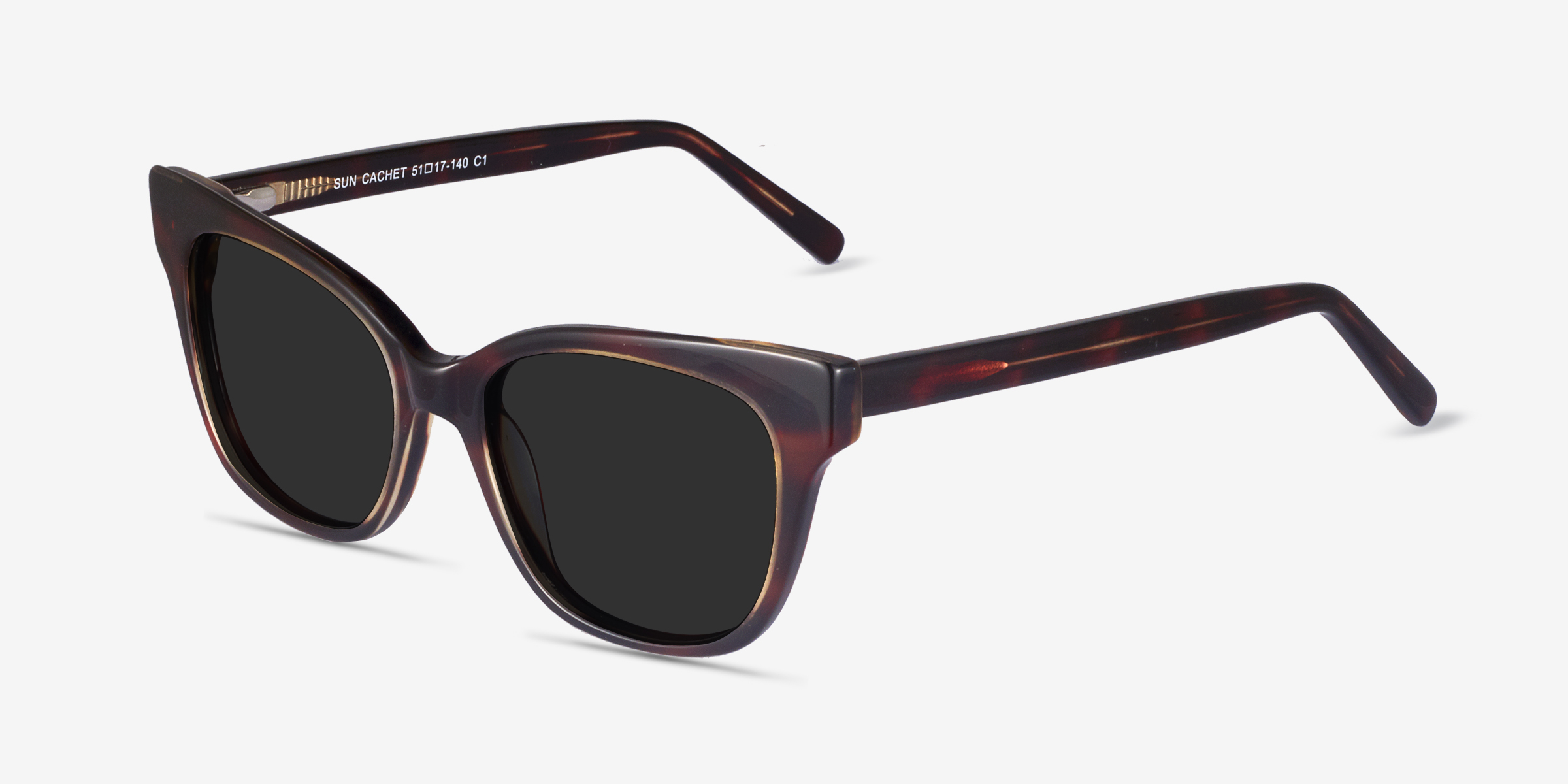 Sun Cachet - Cat Eye Tortoise Frame Sunglasses For Women | Eyebuydirect