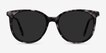 Sun Bardot Ivory Tortoise AcetateSunglass Frames from EyeBuyDirect, Front View