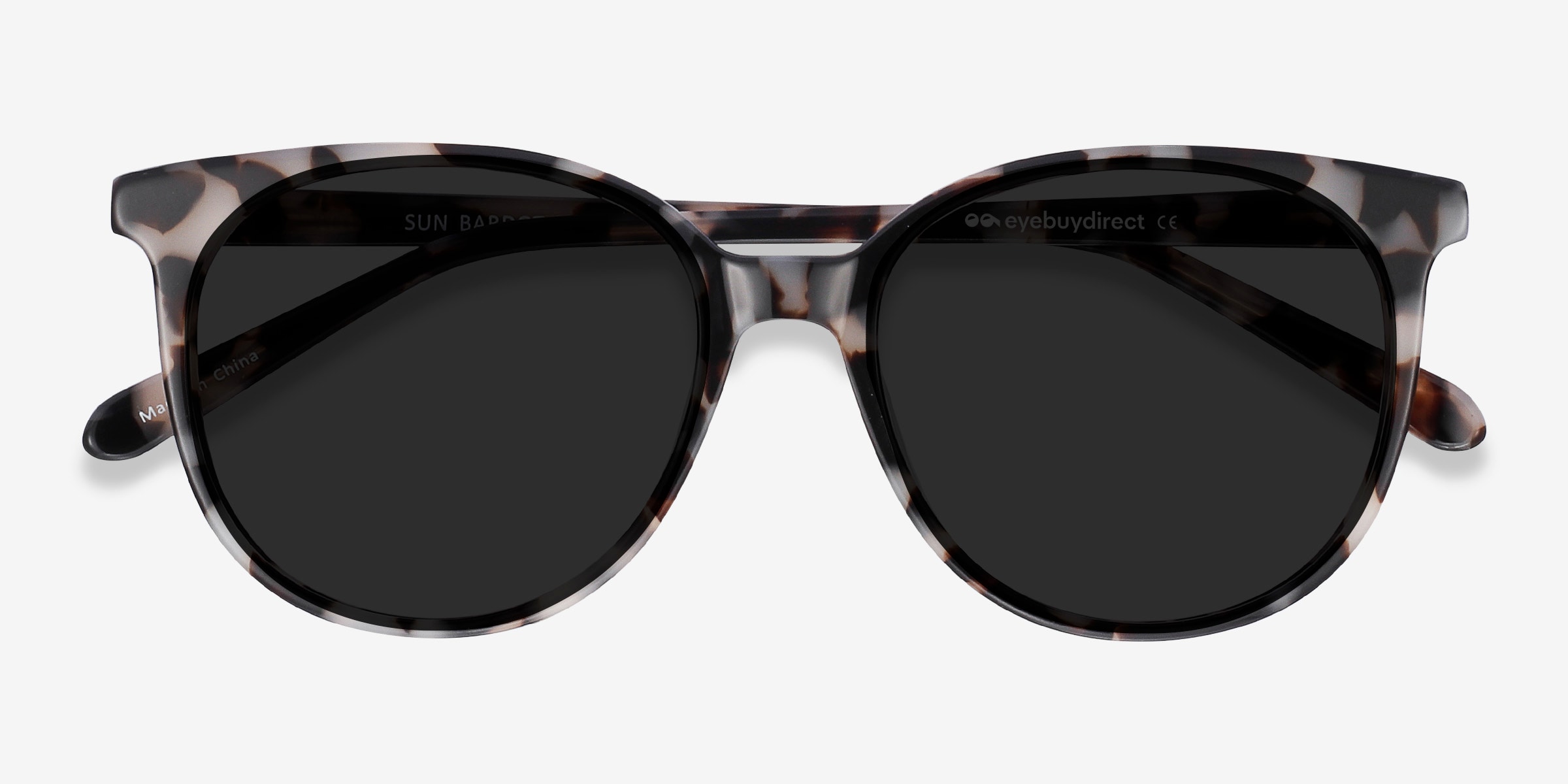 Sun Bardot - Round Black Frame Sunglasses For Women  display picture 3