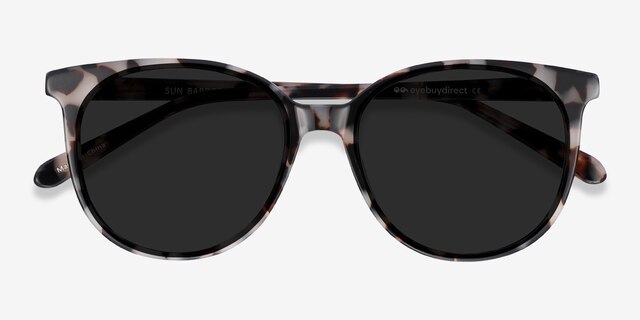 Sun Bardot Écaille ivoire AcétateSoleil de Lunette de vue d'EyeBuyDirect, Vue Rapprochée