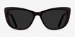Sun Charlotte Purple AcetateSunglass Frames from EyeBuyDirect, Front View