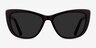 Sun Charlotte Purple AcetateSunglass Frames from EyeBuyDirect, Front View