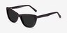 Sun Charlotte Purple AcetateSunglass Frames from EyeBuyDirect, Angle View