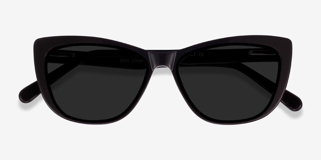 Sun Charlotte Purple AcetateSunglass Frames from EyeBuyDirect, Closed View