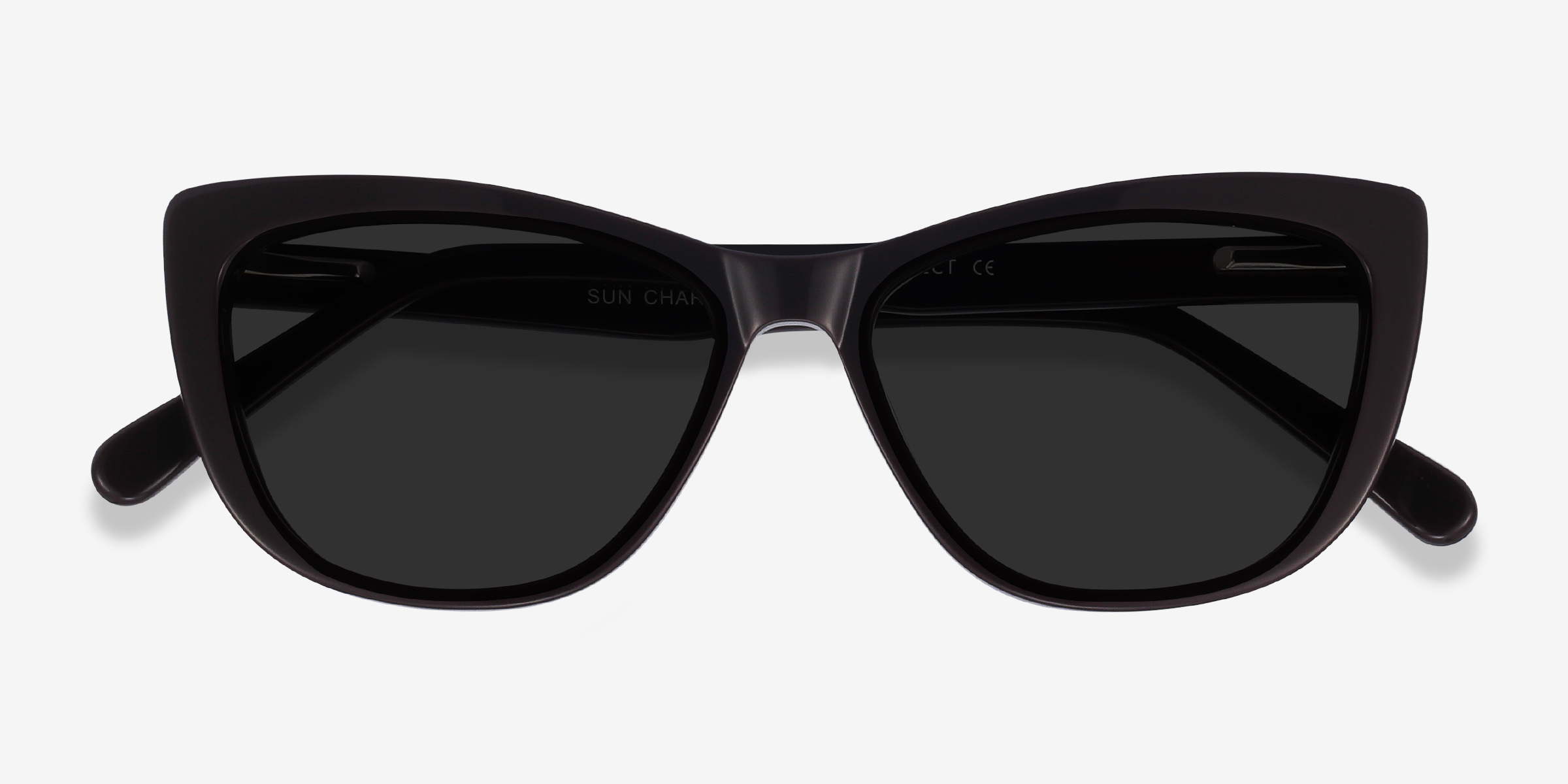 Sun Charlotte - Cat Eye Purple Frame Sunglasses For Women | Eyebuydirect