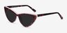 Secret Tortoise Pink AcetateSunglass Frames from EyeBuyDirect, Angle View