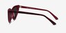Secret Burgundy Tortoise AcetateSunglass Frames from EyeBuyDirect, Side View