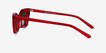 Suite Red AcetateSunglass Frames from EyeBuyDirect, Side View