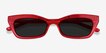 Suite Red AcetateSunglass Frames from EyeBuyDirect, Closed View