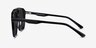 Aster Black AcetateSunglass Frames from EyeBuyDirect, Side View