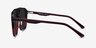 Aster Dark Burgundy AcétateSoleil de Lunette de vue d'EyeBuyDirect, Vue de Côté