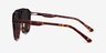 Aster Dark Tortoise AcetateSunglass Frames from EyeBuyDirect, Side View