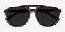 Aster Dark Tortoise AcetateSunglass Frames from EyeBuyDirect, Closed View