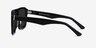 Bauhaus Black AcetateSunglass Frames from EyeBuyDirect, Side View
