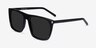Jim Black AcetateSunglass Frames from EyeBuyDirect, Angle View