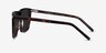 Jim Dark Tortoise AcetateSunglass Frames from EyeBuyDirect, Side View