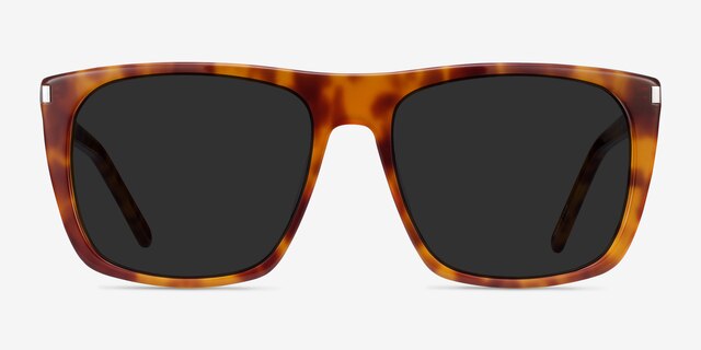 Jim Light Tortoise AcetateSunglass Frames from EyeBuyDirect, Front View