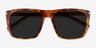 Jim Light Tortoise AcetateSunglass Frames from EyeBuyDirect, Closed View