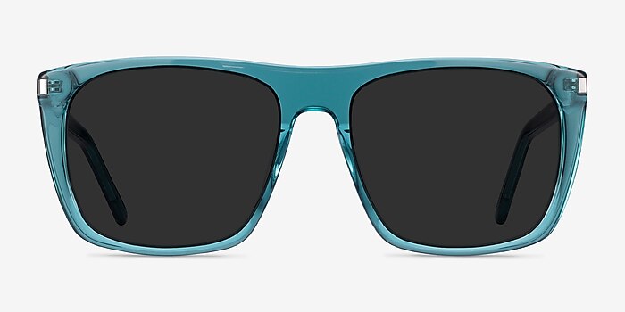 Jim Teal Acetate Sunglass Frames from EyeBuyDirect