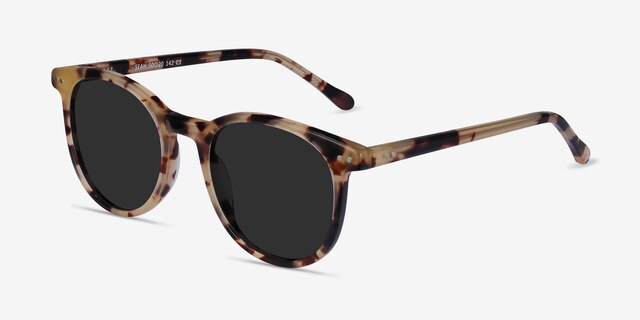 Seah Tortoise AcetateSunglass Frames from EyeBuyDirect, Angle View