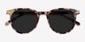 Seah Tortoise AcetateSunglass Frames from EyeBuyDirect, Closed View