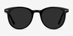 Seah Black AcetateSunglass Frames from EyeBuyDirect, Front View