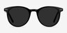 Seah Black AcetateSunglass Frames from EyeBuyDirect, Front View