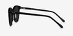 Seah Black AcetateSunglass Frames from EyeBuyDirect, Side View