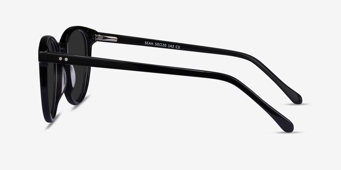 Seah Black Acetate Sunglass Frames from EyeBuyDirect
