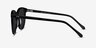 Seah Black AcetateSunglass Frames from EyeBuyDirect, Side View