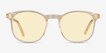 Safari Clear Melon AcetateSunglass Frames from EyeBuyDirect, Front View