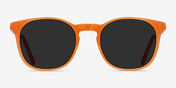 Safari Orange Acetate Sunglass Frames