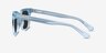 Riddle Clear Blue AcetateSunglass Frames from EyeBuyDirect, Side View