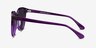 Lima Violet AcétateSoleil de Lunette de vue d'EyeBuyDirect, Vue de Côté
