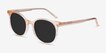Hideout Clear Melon AcetateSunglass Frames from EyeBuyDirect, Angle View