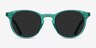 Sun Kyoto Emerald Green AcetateSunglass Frames from EyeBuyDirect, Front View