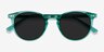Sun Kyoto Emerald Green AcetateSunglass Frames from EyeBuyDirect, Closed View