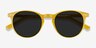 Sun Kyoto Yellow AcetateSunglass Frames from EyeBuyDirect, Closed View