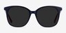 Celebration Navy & Red AcetateSunglass Frames from EyeBuyDirect, Front View