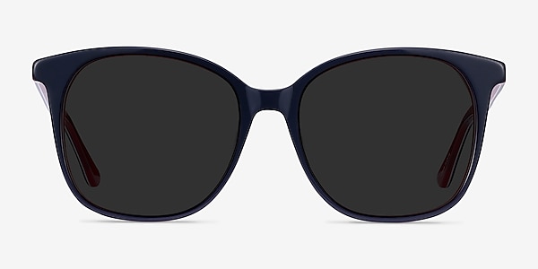 Celebration Navy & Red Acetate Sunglass Frames