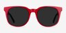 1776 Red & Navy AcetateSunglass Frames from EyeBuyDirect, Front View