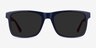 Proud Navy & Red AcetateSunglass Frames from EyeBuyDirect, Front View